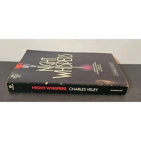 1981 Night Whispers by Veley, Charles 1st Edition Classic Mystery Paperback Book - Picture 3 of 7